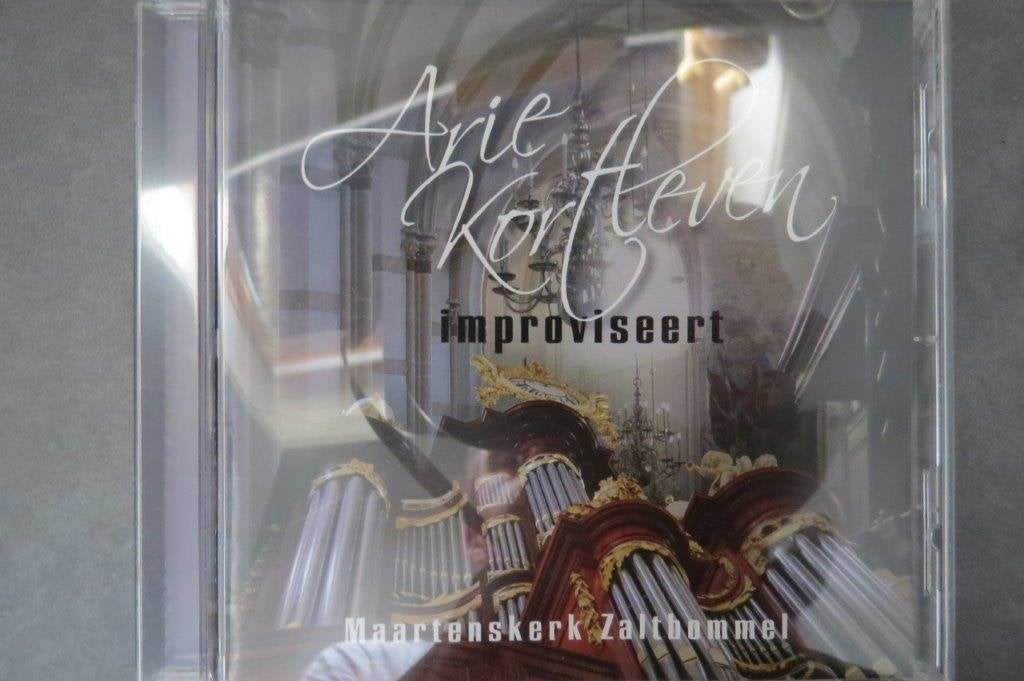 Cd orgel Arie Kortleven improviseert Maartenskerk Zaltbommel, Ophalen of Verzenden, Zo goed als nieuw, Gospel