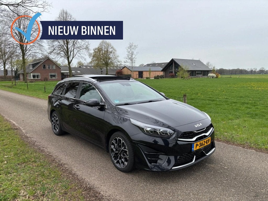 Kia Ceed Sportswagon 1.0 T-GDi GT-Line | Pano | Trekhaak | C, Auto's, Kia, Keurmerk '100% Onderhouden', Gebruikt, Euro 6, Leder en Stof