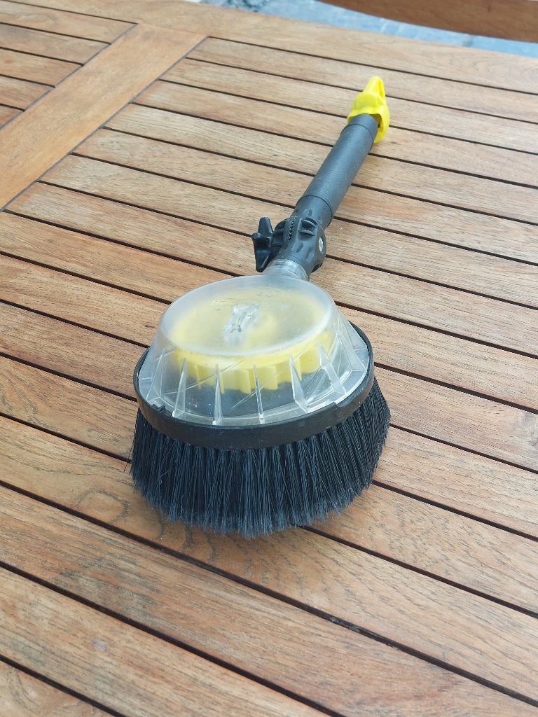 wasborstel karcher, Ophalen