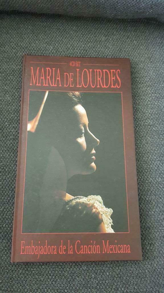 Maria de Lourdes limited rare 4 cd box incl live concert, Ophalen of Verzenden, Zo goed als nieuw