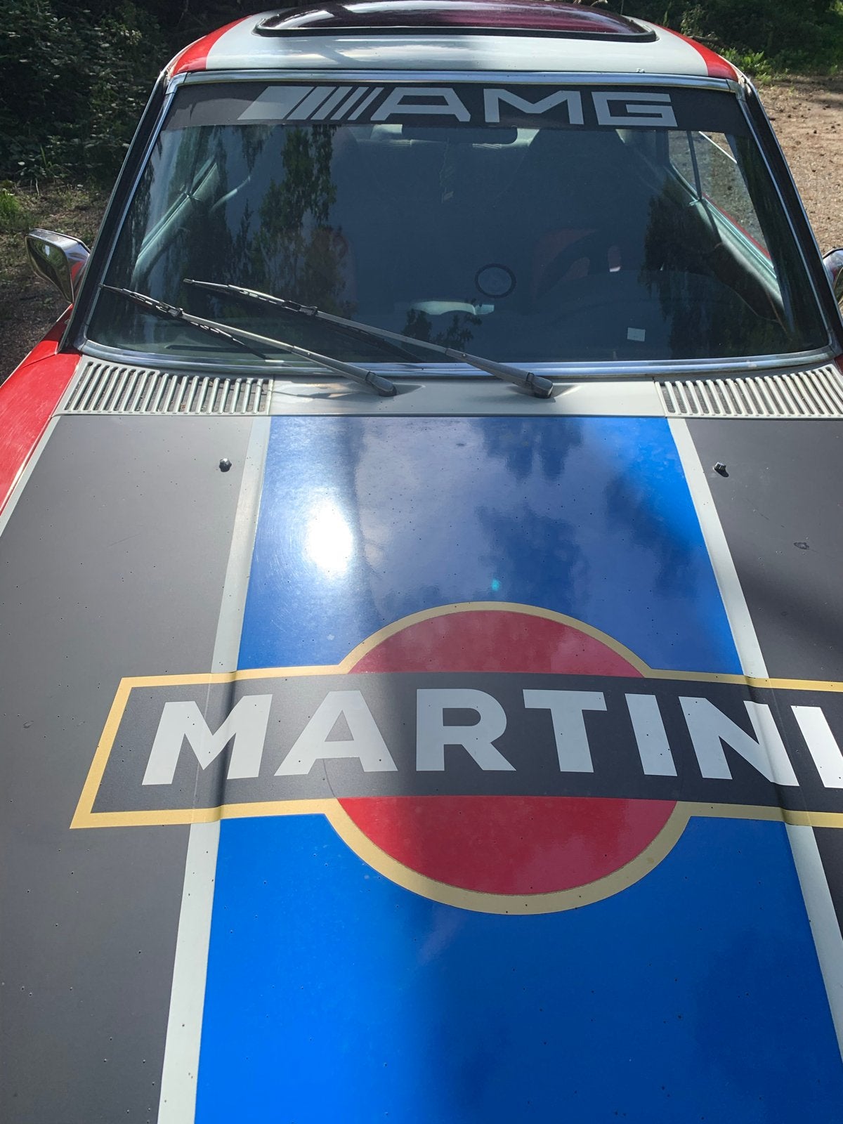 Mercedes-Benz 350 SLC 1973 oldtimer LPG Martini Racing, foto 10