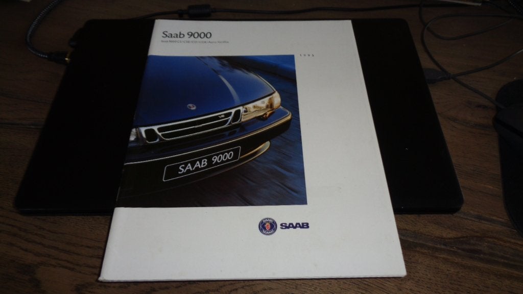 DIKKE Folder  SAAB 9000 CS/CSE/CD/CDE/Aero/Griffin , 1995, Verzenden, Zo goed als nieuw, Overige merken