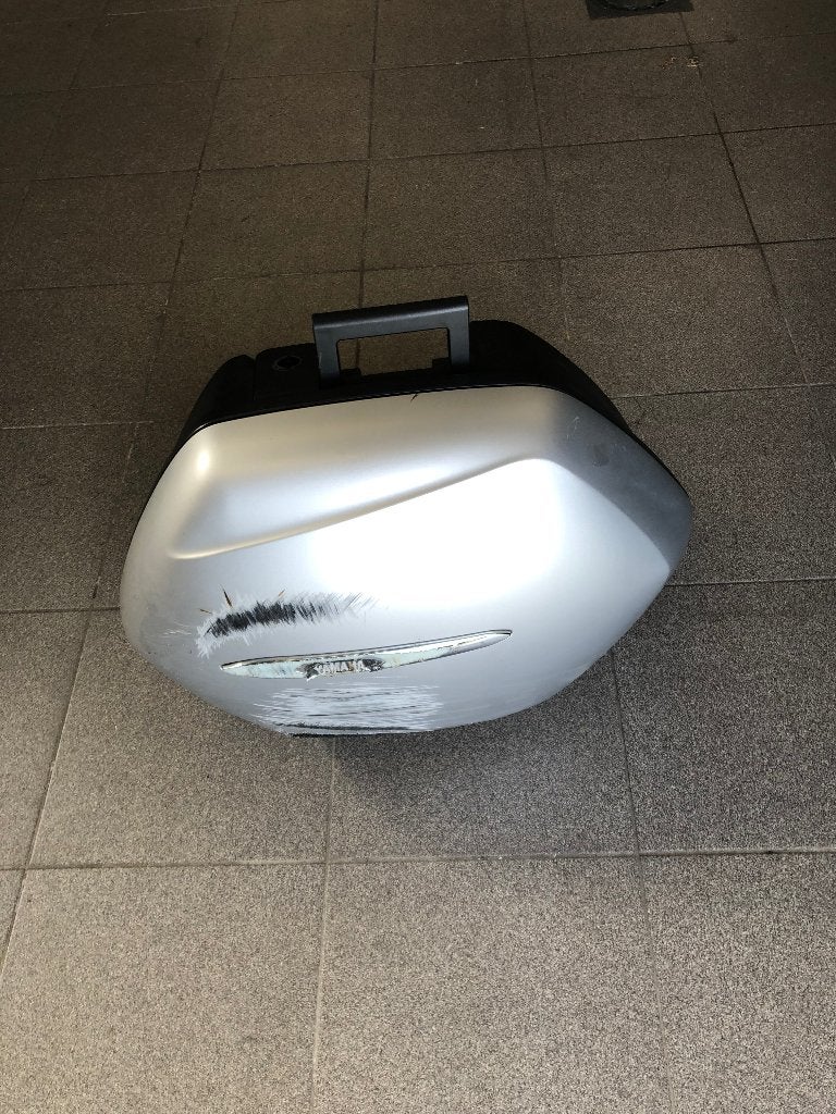 Koffer links FJR1300, Mat Silver 1, 1MC-F846C-80-01, Motoren, Ophalen of Verzenden, Gebruikt