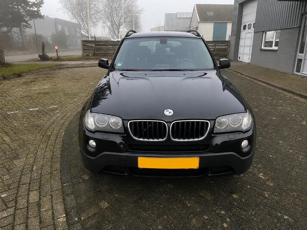 BMW X3 2.0 I 2006 Zwart, Auto's, BMW, 1995 cc, 4 cilinders, Zwart, Bedrijf