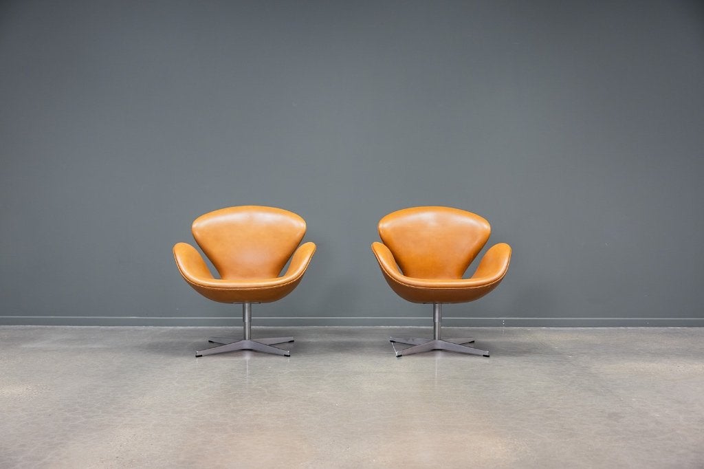 Swan chair, 2x, Ophalen, 75 tot 100 cm, 50 tot 75 cm
