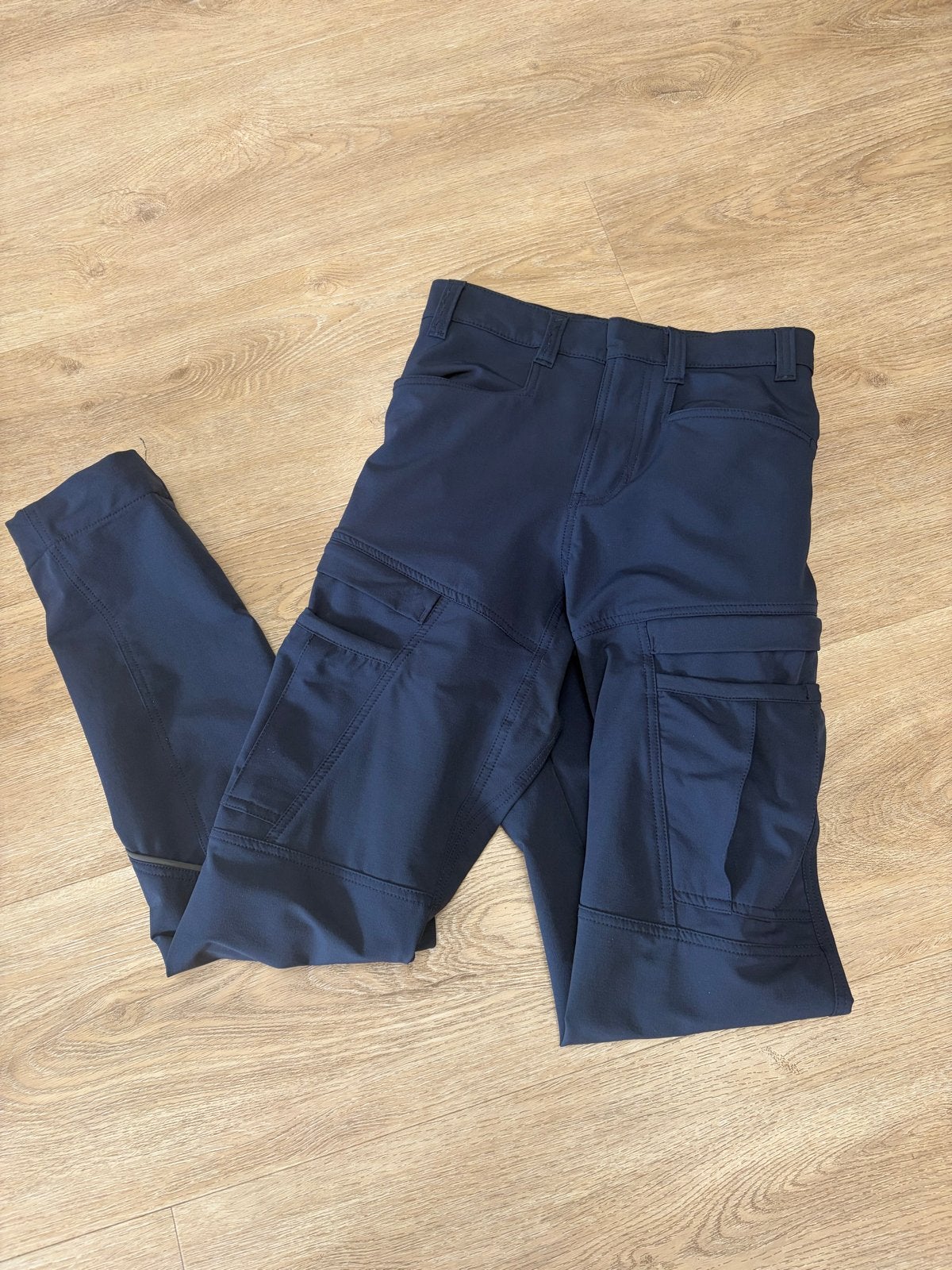 2x HTV handhaver broek (NOWTEX stretch worker karter), Blauw, Maat 42/44 (L), Ophalen of Verzenden, Zo goed als nieuw