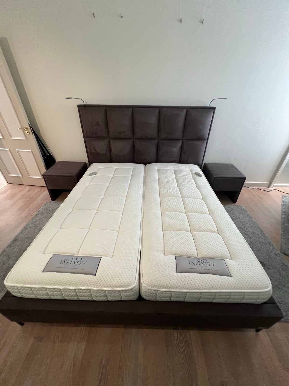 Infinity Tweepersoonsbed met Elektrische Lattenbodems, Ophalen, Verstelbaar, Tweepersoons, Zo goed als nieuw