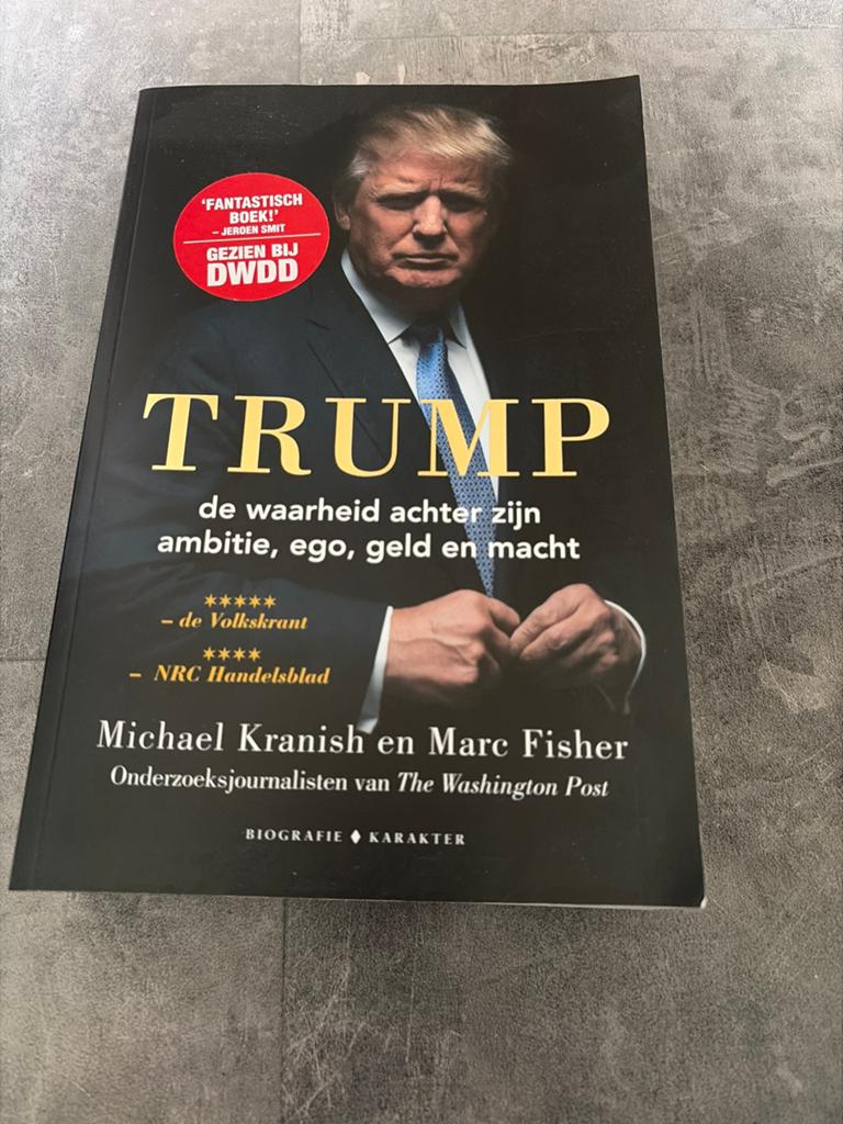 Trump: De waarheid achter zijn ambitie, ego, geld en macht, Ophalen of Verzenden, Gelezen, Politiek