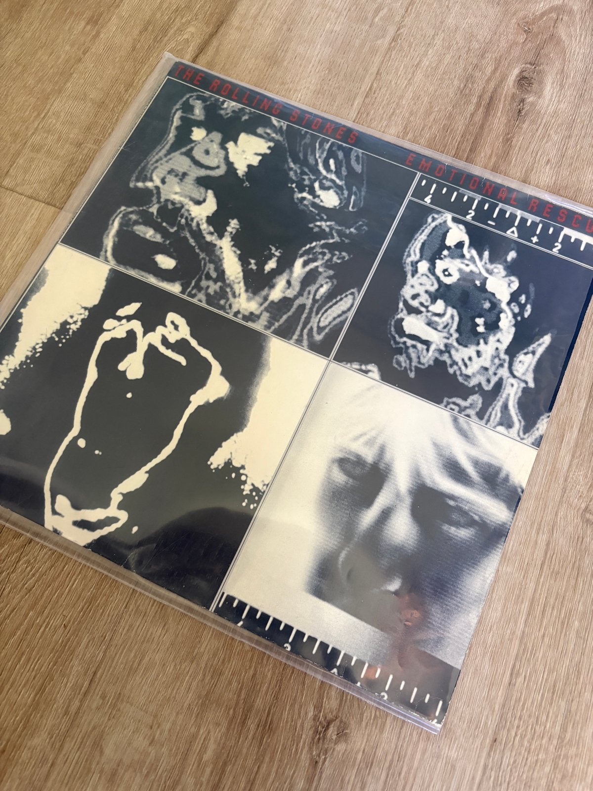 The Rolling Stones - Emotional Rescue LP (1980), Gebruikt, 1980 - 1989, Ophalen of Verzenden, 12 inch