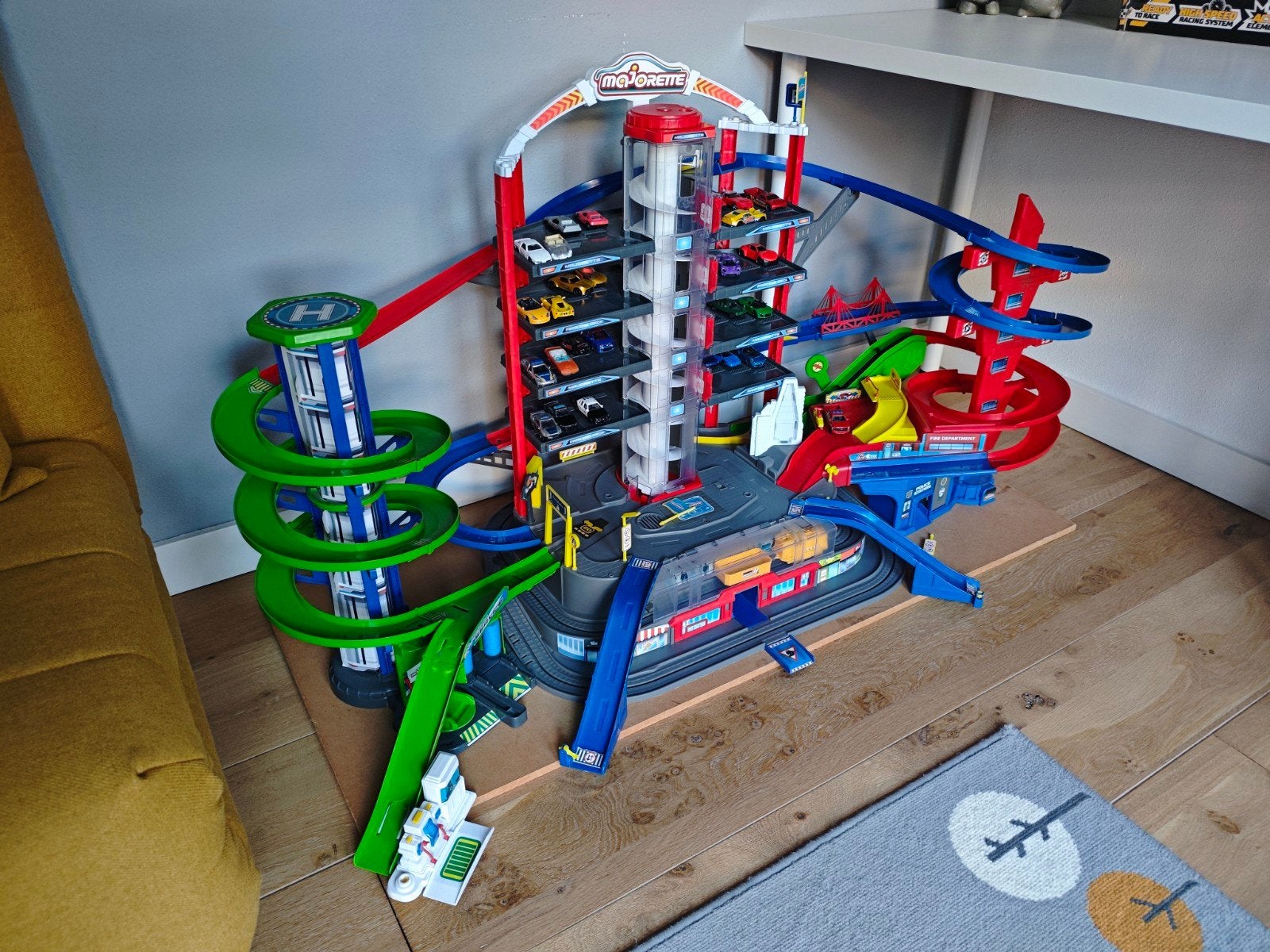 Majorette Super City Parkeergarage, Ophalen, Zo goed als nieuw