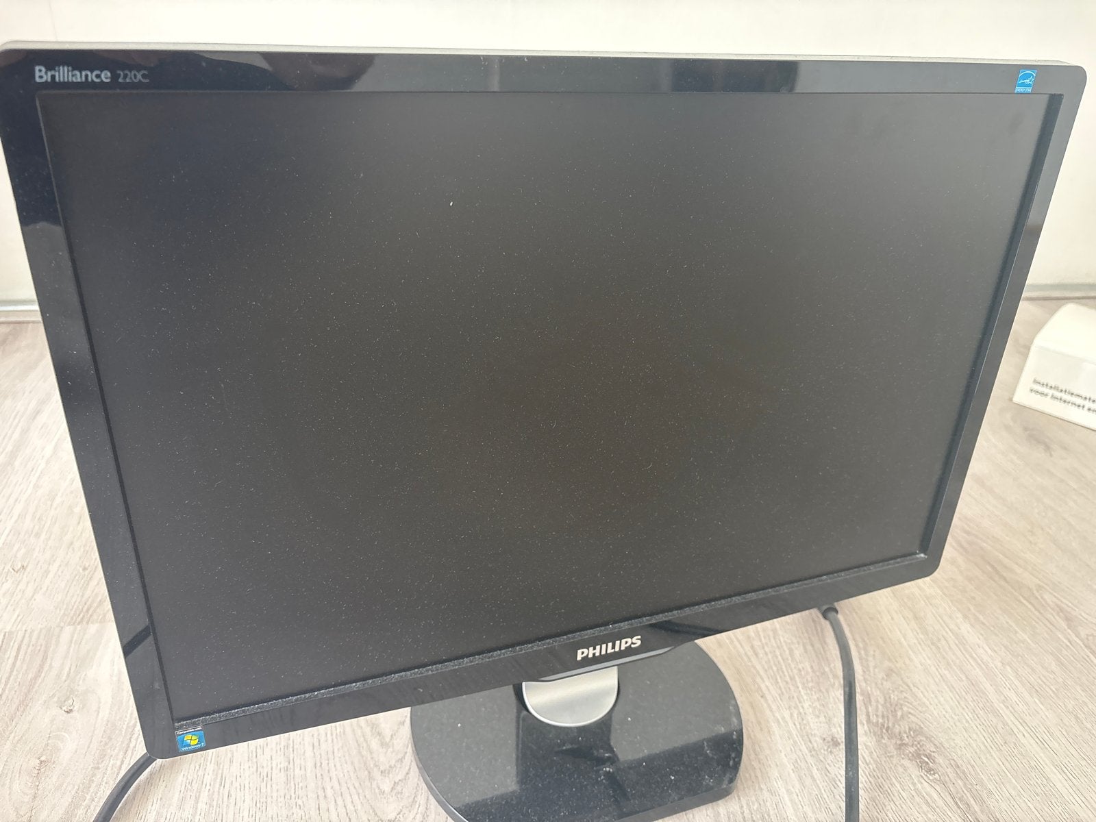 Philips Brilliance 220C Monitor - Full HD, 22 inch, Ophalen, Full HD, Zo goed als nieuw, DVI