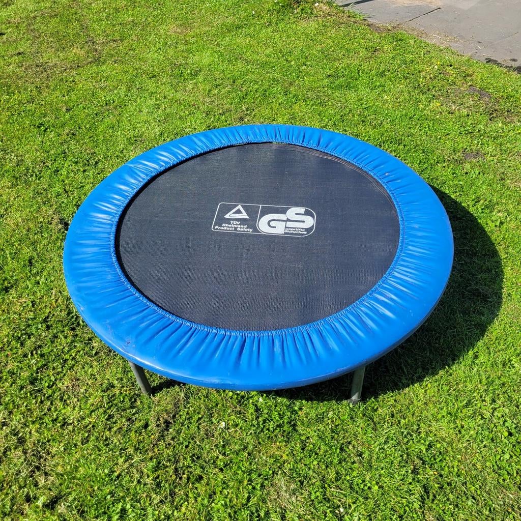 Mini trampoline Blauw, Ophalen of Verzenden, Gebruikt