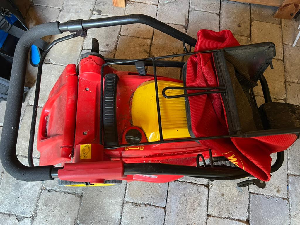 Grasmaaier Wolf Garten A340E, Ophalen of Verzenden, Gebruikt