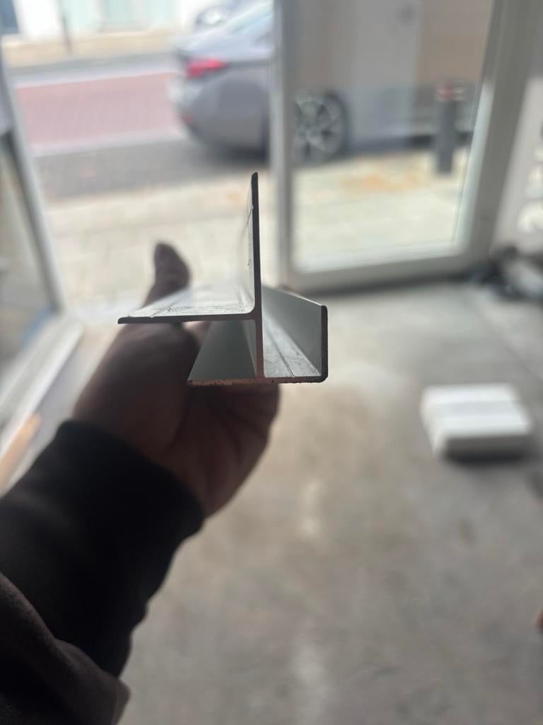 Metalen profiel alu, Ophalen