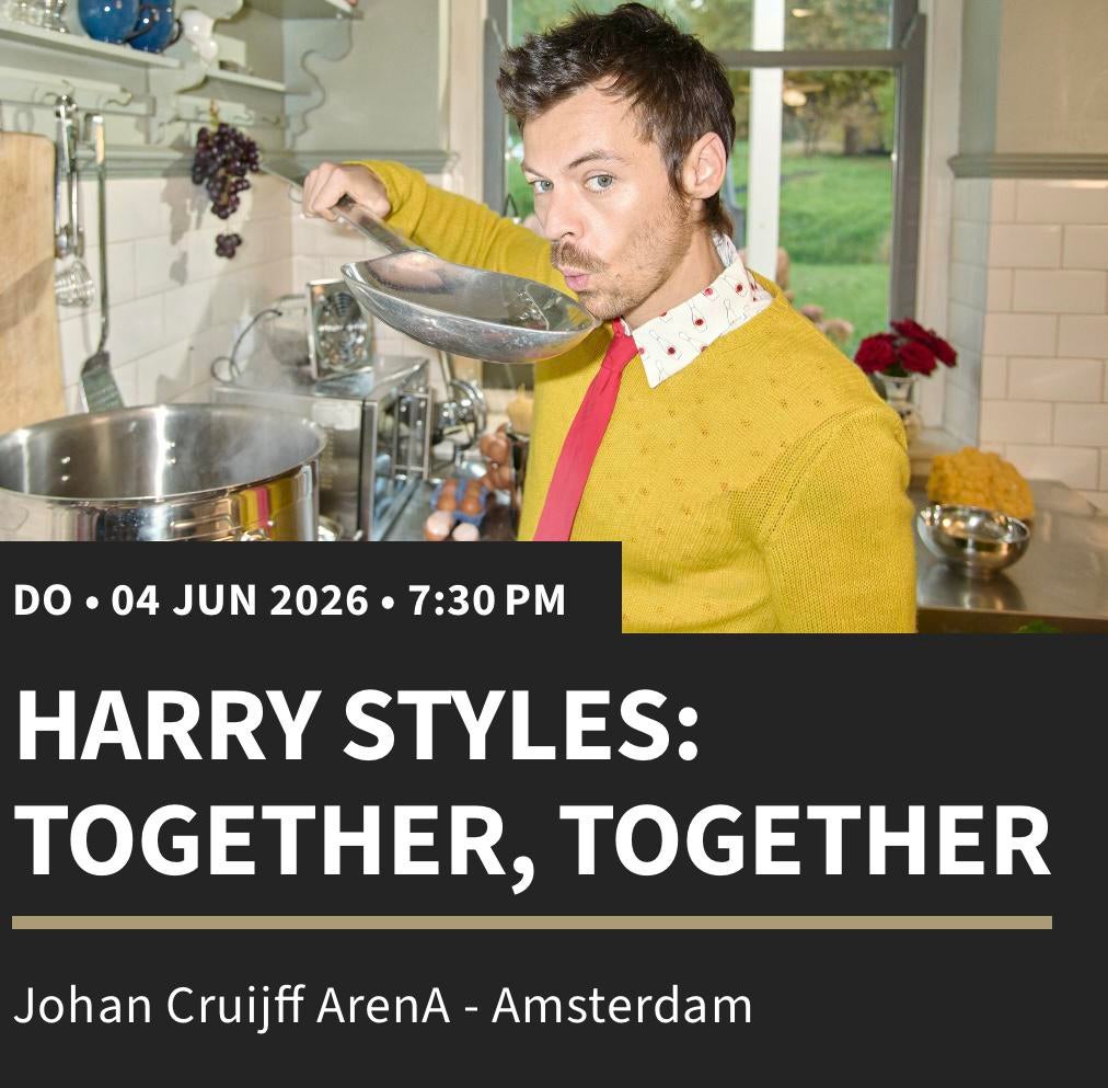 2x Rear GA Harry Styles Together Together Tour 4 juni ArenA, Twee personen, Juni