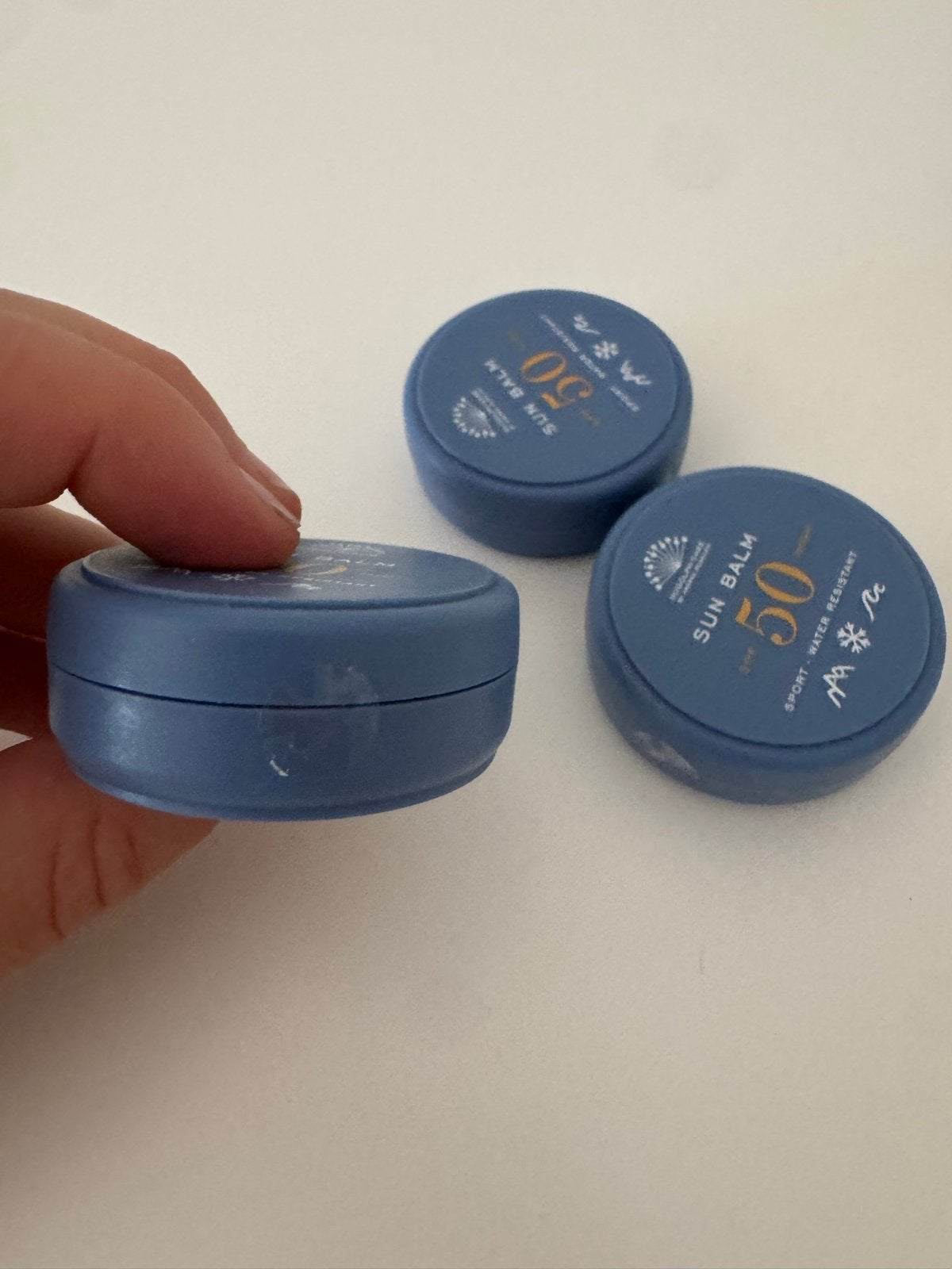 3x Sun Balm SPF 50 Sport Water Resistant 10ml, Ophalen of Verzenden, Nieuw, Zonnebrand of After Sun