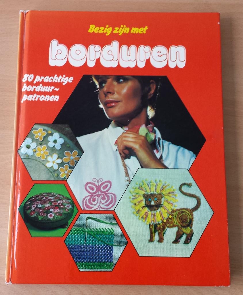 Bezig zijn met Borduren - 1972, Patroon, Gebruikt, Ophalen of Verzenden, Nvt