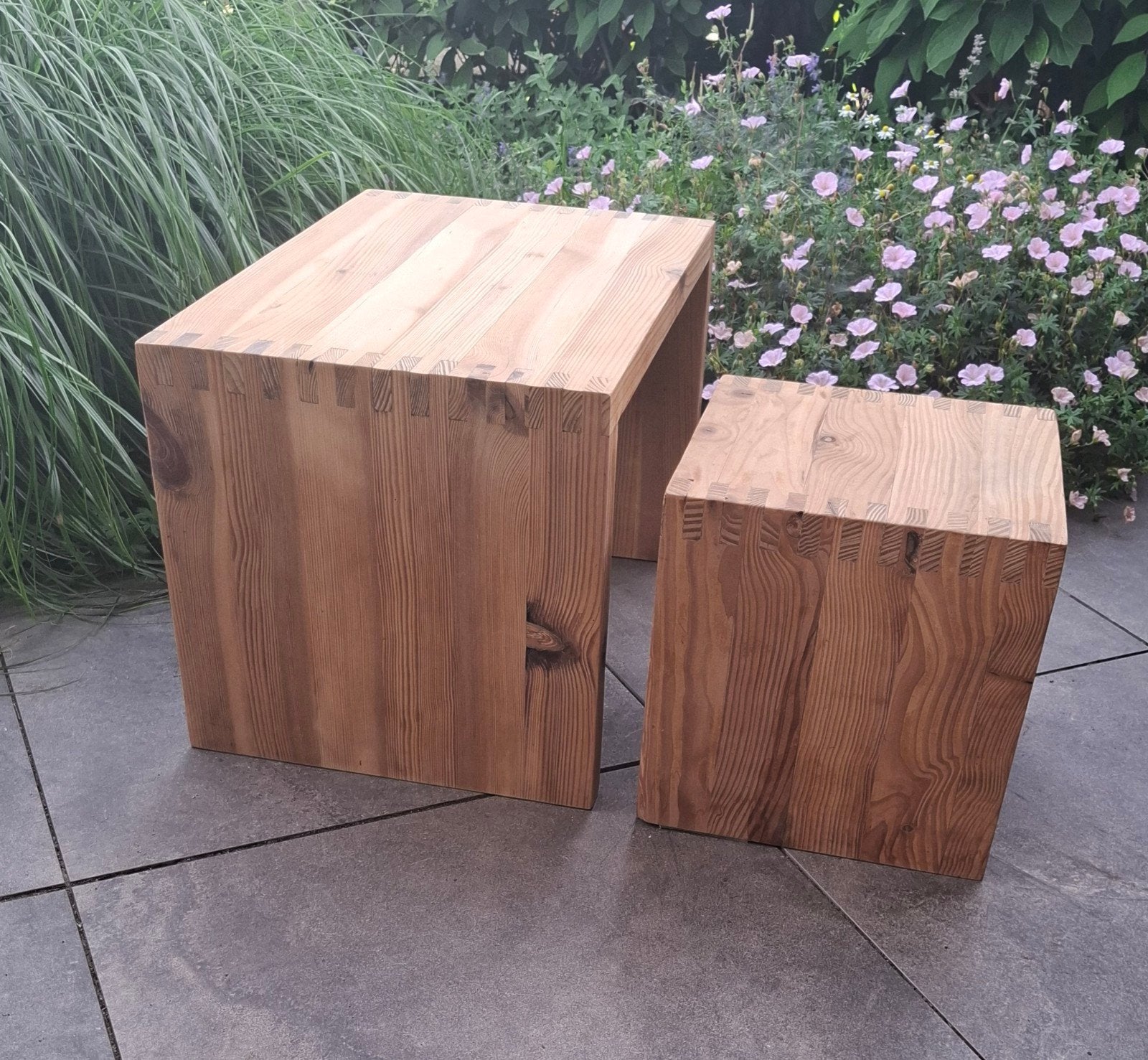 Vintage Design Ate Van Apeldoorn Tafel Bijzettafel Kubus, Ophalen