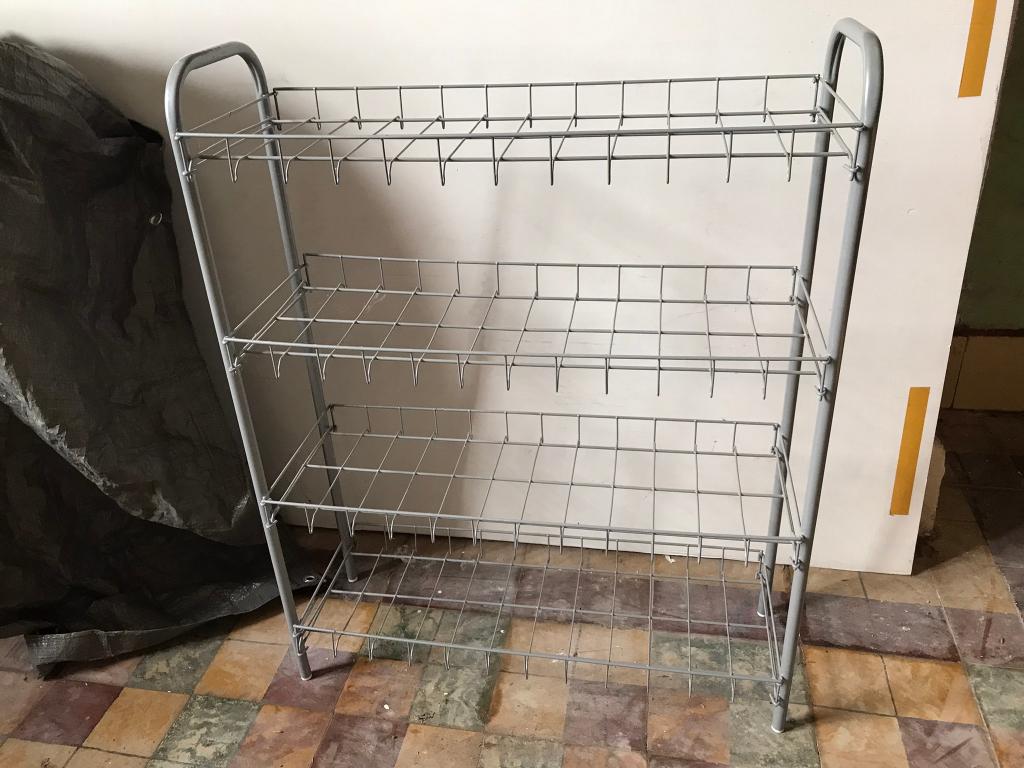 Rek   µh, Huis en Inrichting, Ophalen of Verzenden, Zo goed als nieuw, Metaal, Cd's