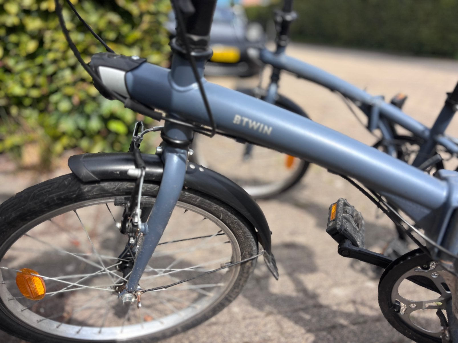 Vouwfiets Btwin, Ophalen, Gebruikt, 20 inch of meer, Versnellingen