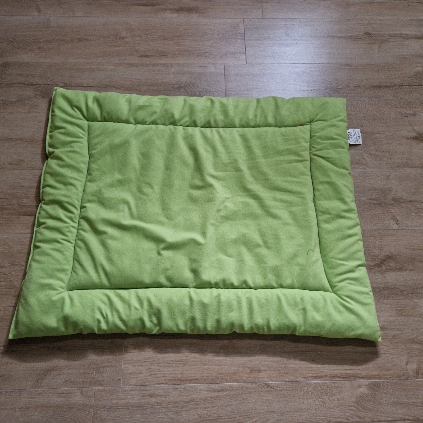 Boxkleed, kleur: lime green, geschikt voor boxmaat: 100x80cm, Ophalen of Verzenden, Gebruikt, Rechthoekig, Boxkleed