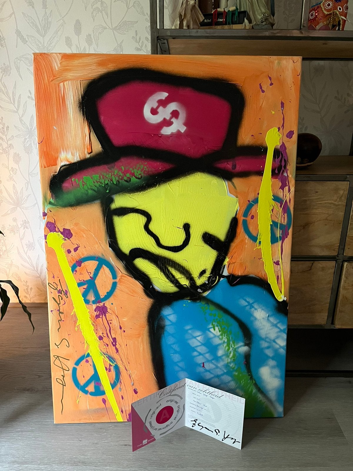 Espen Greger Hagen. Dollar Hat, Antiek en Kunst, Ophalen