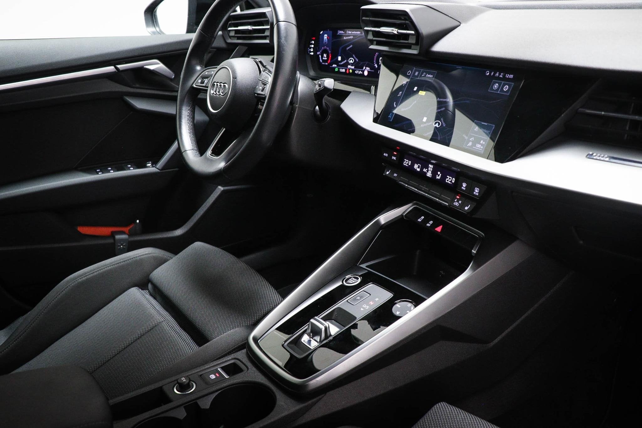 Audi A3 Sportback 30 TFSI Advanced edition | VIRTUAL COCKPIT, Stof, Gebruikt, Zwart, Origineel Nederlands
