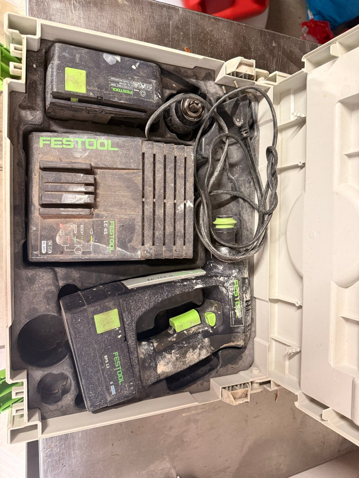 Festool C 12 CE-MH45-Plus Accuboormachine met accessoires