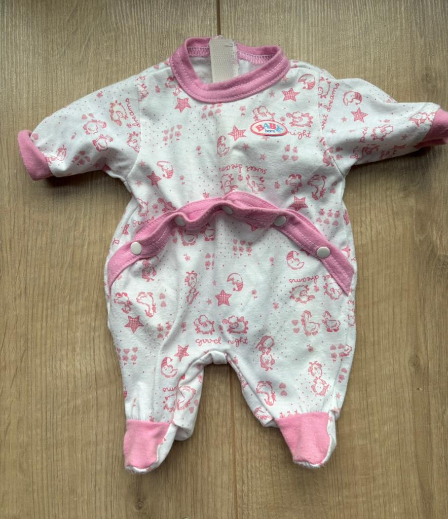 BABY born Romper - Roze met Sterren en Schaapjes, Ophalen, Gebruikt, Babypop