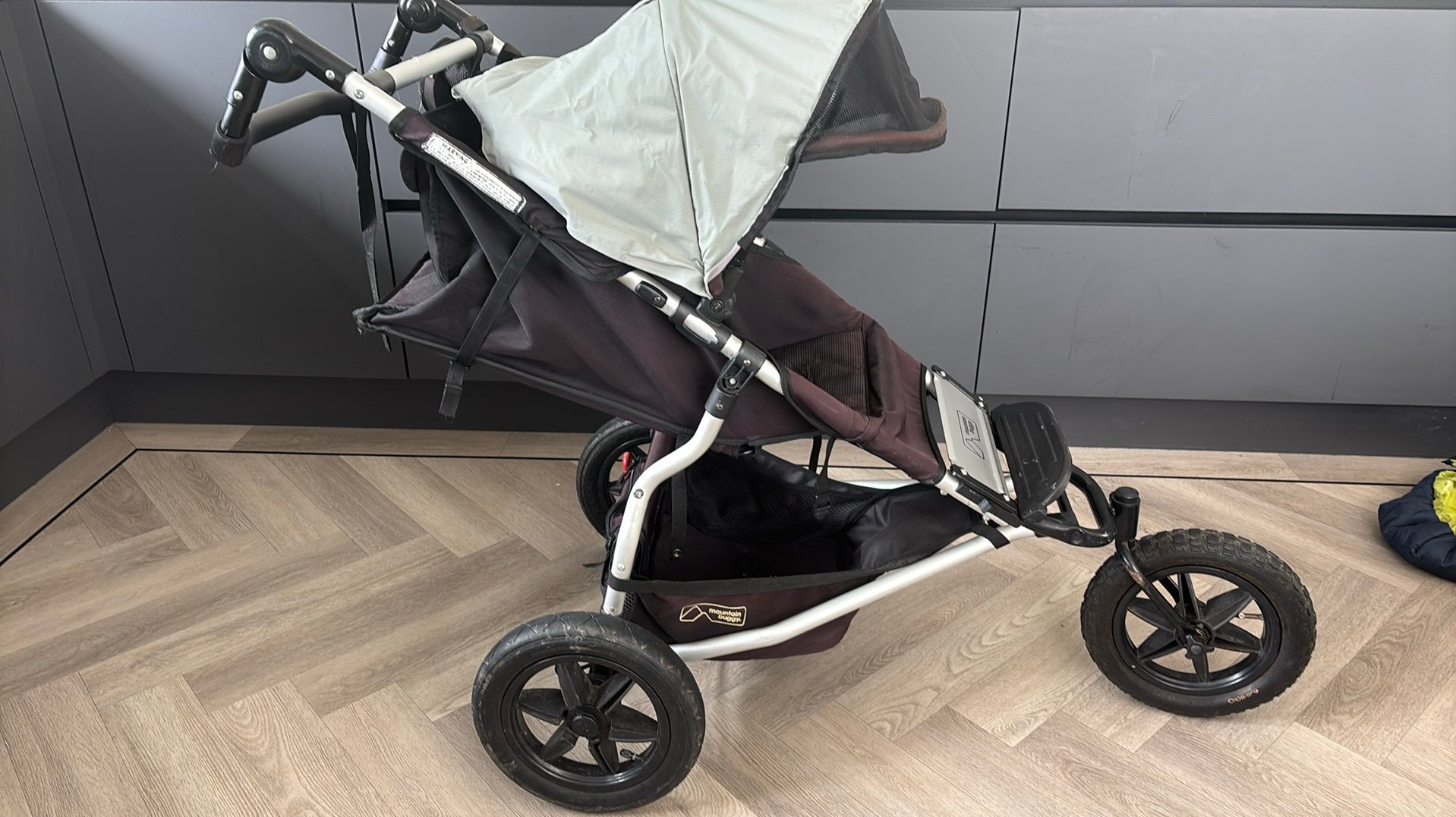 mountain buggy compleet, Ophalen, Gebruikt, Overige merken, Verstelbare rugleuning