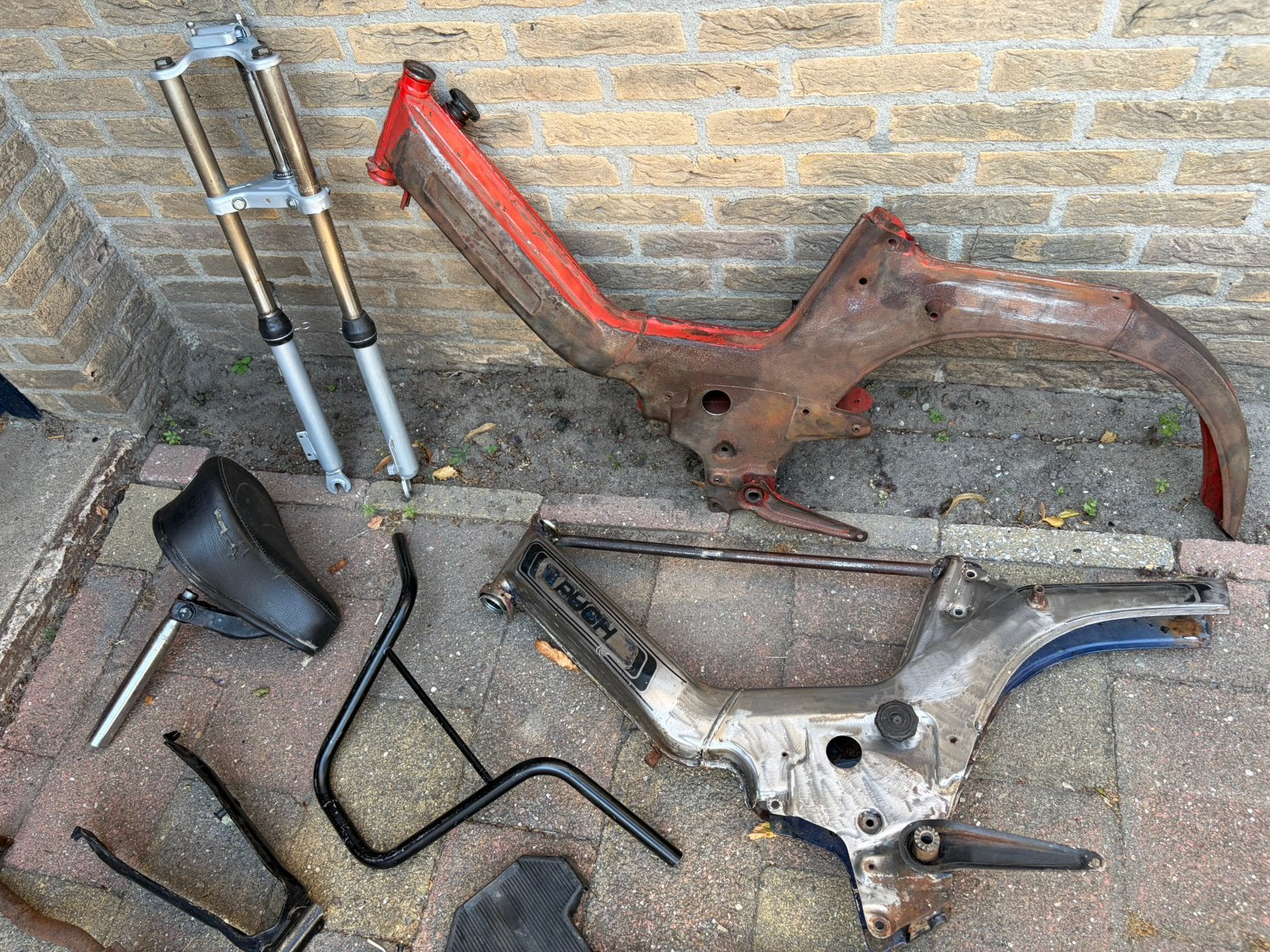 Puch Maxi S onderdelen, Fietsen en Brommers, Brommeronderdelen | Puch, Ophalen, Gebruikt, Frame