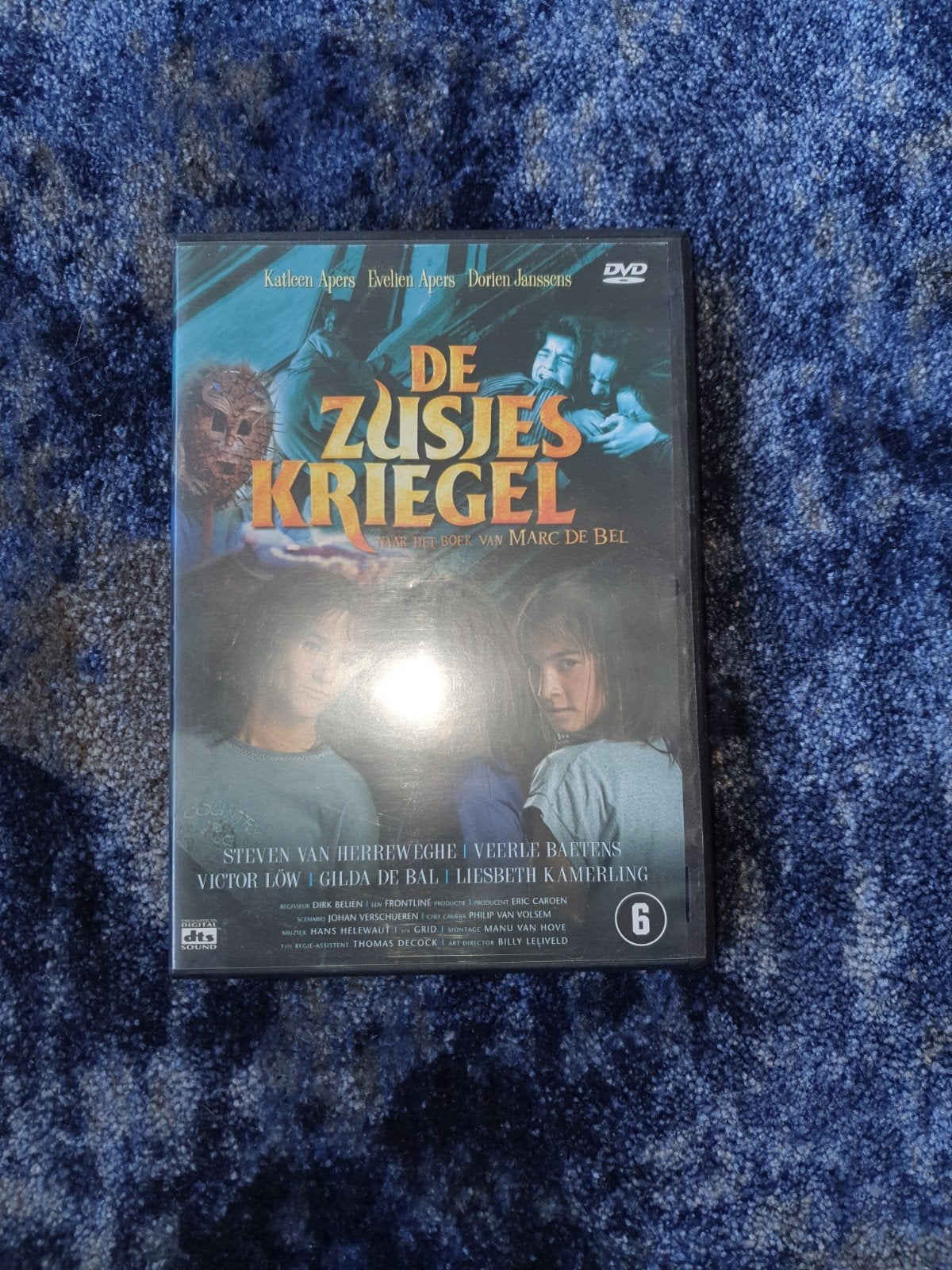 DVD De zusjes kriegel, Avontuur, Gebruikt, Alle leeftijden, Nederlands