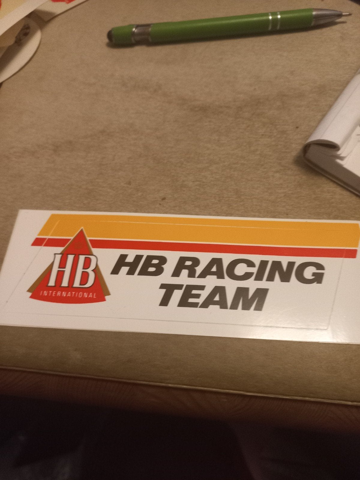 HB Racing Team International Sticker - Nieuw, Ophalen of Verzenden