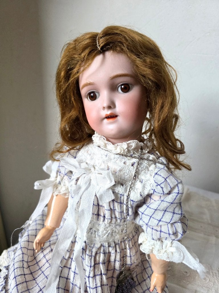 Antieke pop, heinrich handwerck 109, Ophalen of Verzenden, Zo goed als nieuw, Pop