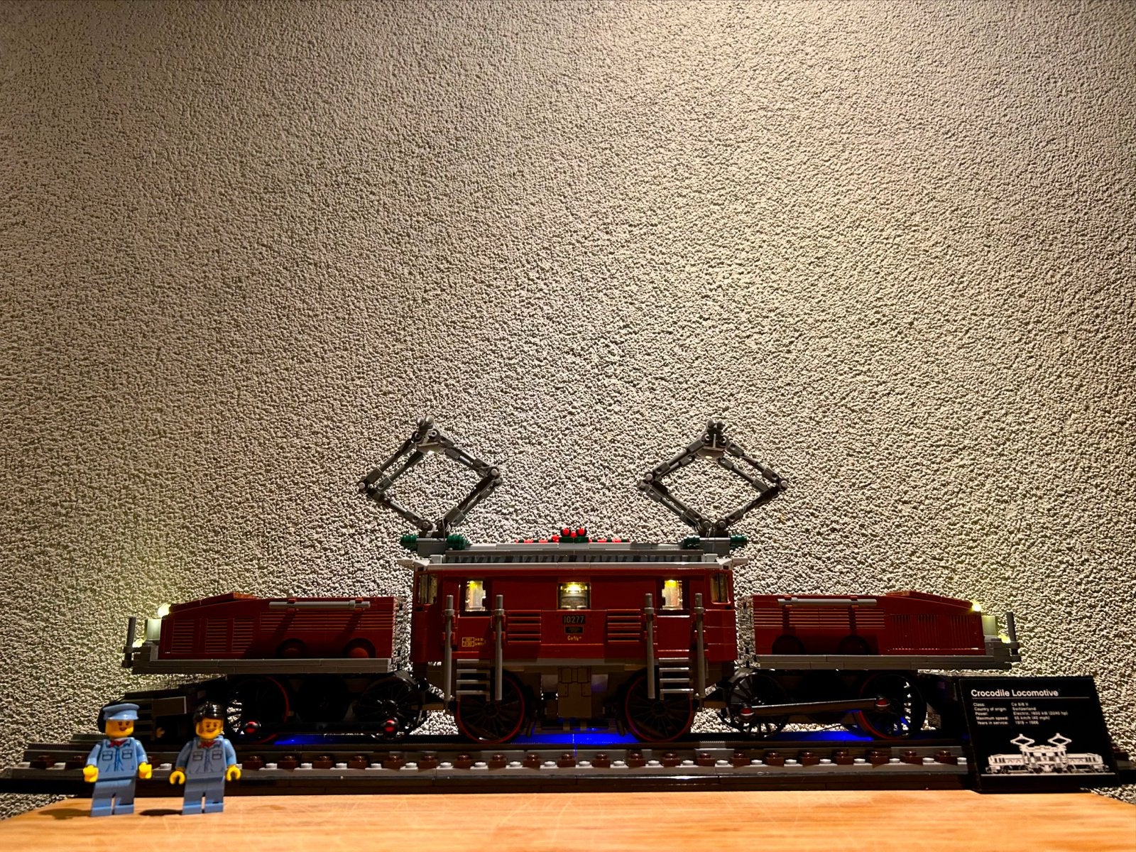 LEGO 10277 Krokodil Locomotief - incl lichtset, Kinderen en Baby's, Speelgoed | Duplo en Lego, Ophalen, Overige thema's, Lego