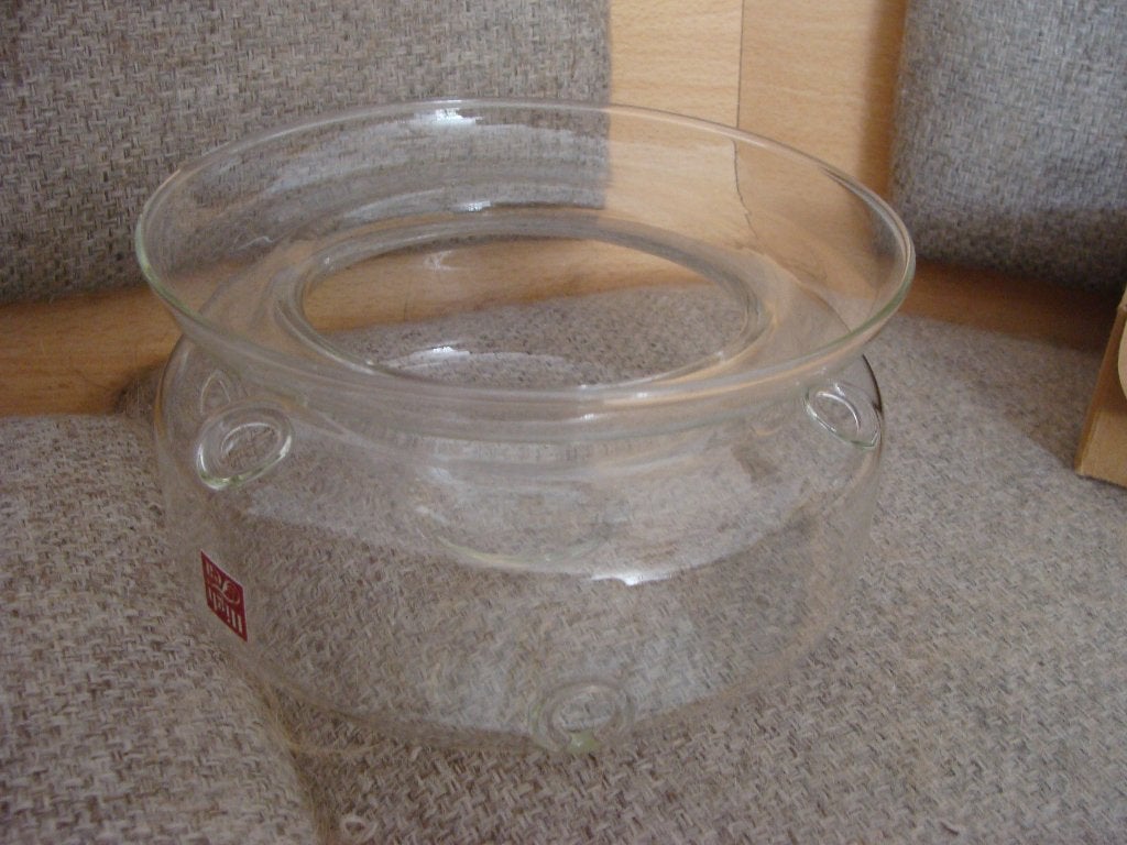 Te koop Koffie/Thee lichtje/verwarmer van glas merk Hightea, Ophalen of Verzenden, Nieuw, Kristal, Overige typen