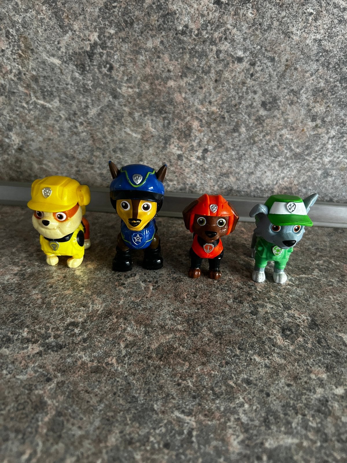 4 Paw Patrol figuren, Kinderen en Baby's, Speelgoed | Actiefiguren, Ophalen of Verzenden, Zo goed als nieuw