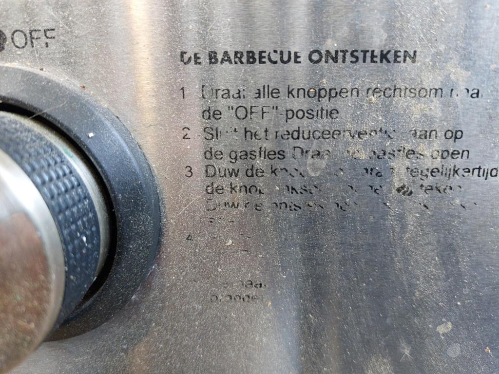 Nice Cooker Plancha Gas Grill BBQ - 2 branders, Tuin en Terras, Gasbarbecues, Ophalen, Gebruikt, Nice Cooker