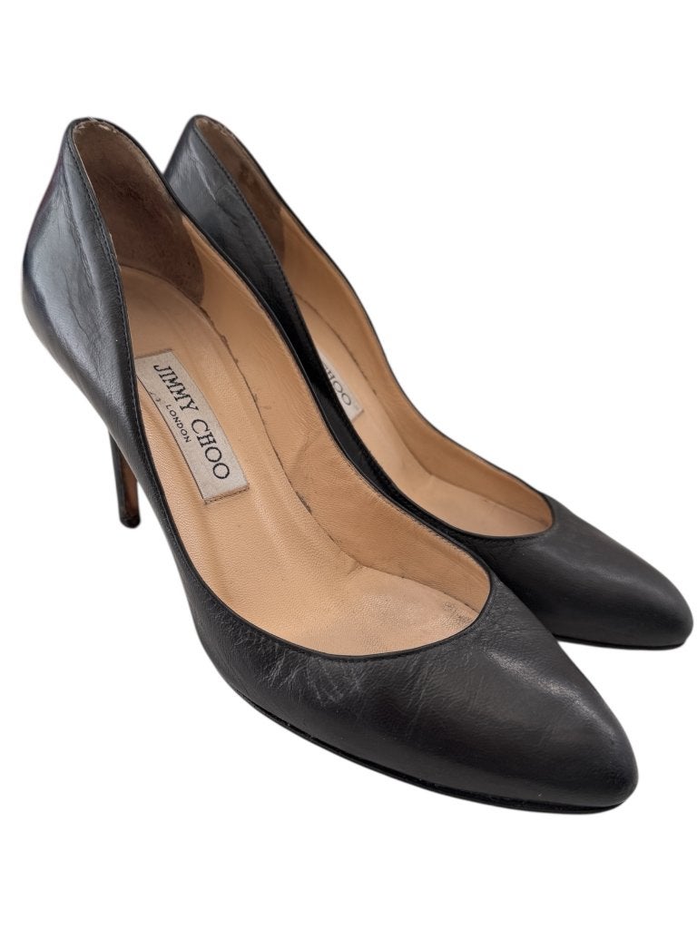 Jimmy Choo hakken 38, Kleding | Dames, Zwart, Ophalen of Verzenden, Zo goed als nieuw
