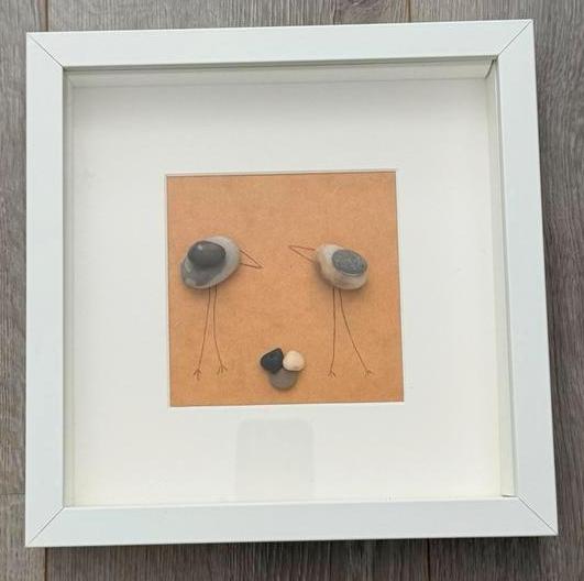 Pebble Art - kunstwerk met steentjes, Ophalen of Verzenden, Nieuw, Overige onderwerpen