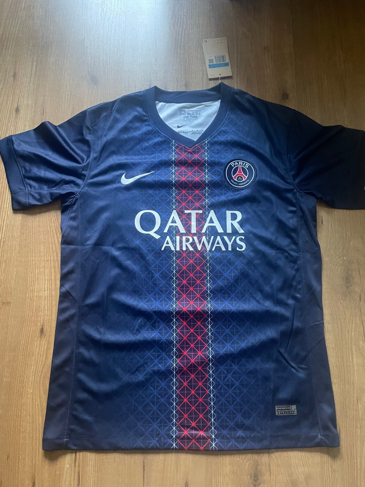 Nieuw PSG Thuisshirt 2025/2026 Vitinha #17 Maat M, Sport en Fitness, Voetbal, Maat M, Ophalen of Verzenden, Nieuw, Shirt