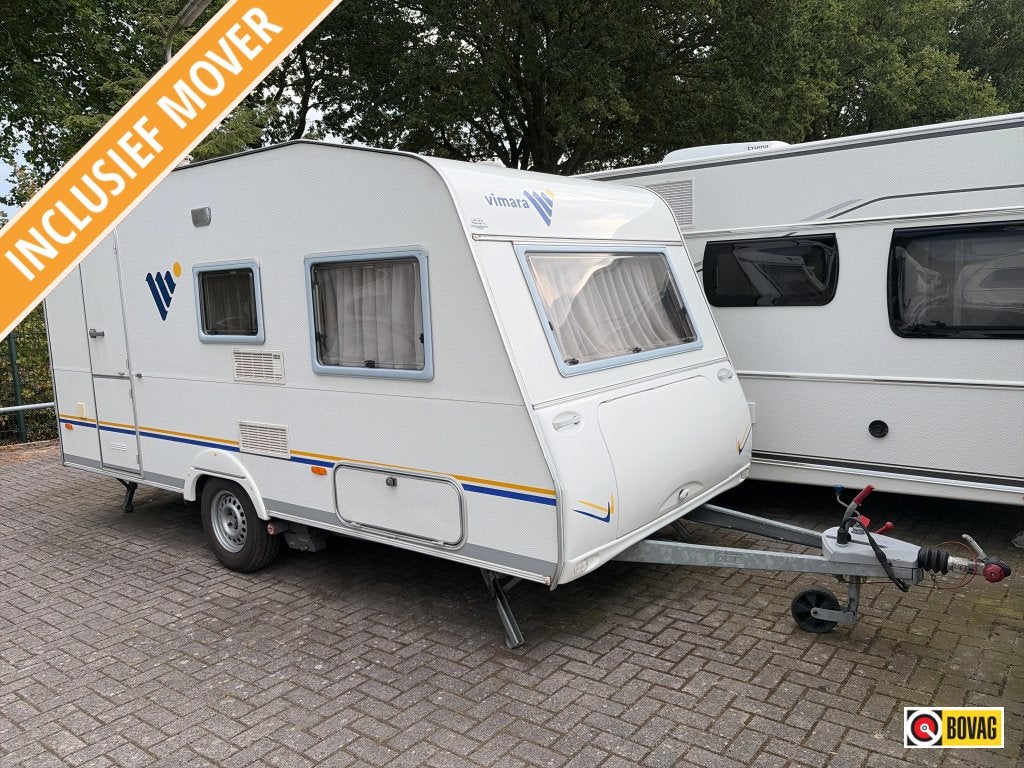 Knaus Vimara 420 Mover/Voortent/Fietsdr., Caravans en Kamperen, Overige typen, Bedrijf, Treinzit, 750 - 1000 kg