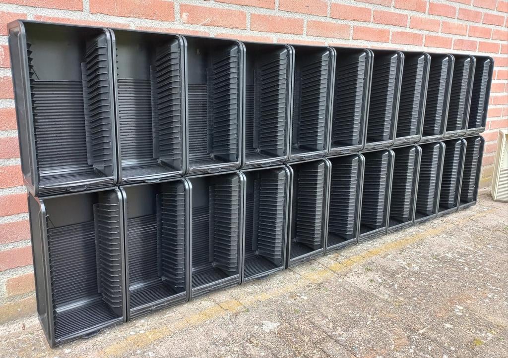 26 Rolykit CD opbergboxen, Ophalen, Kunststof, Gebruikt, 150 discs of meer