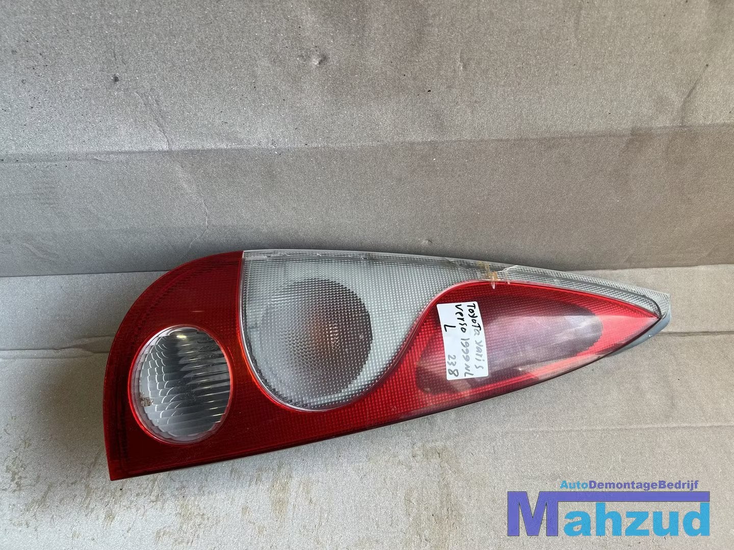 TOYOTA YARIS VERSO Links achterlicht 1999-2005, Auto-onderdelen, Info@toyota.co.jp, Gebruikt, Toyota Motor Corporation, Toyota