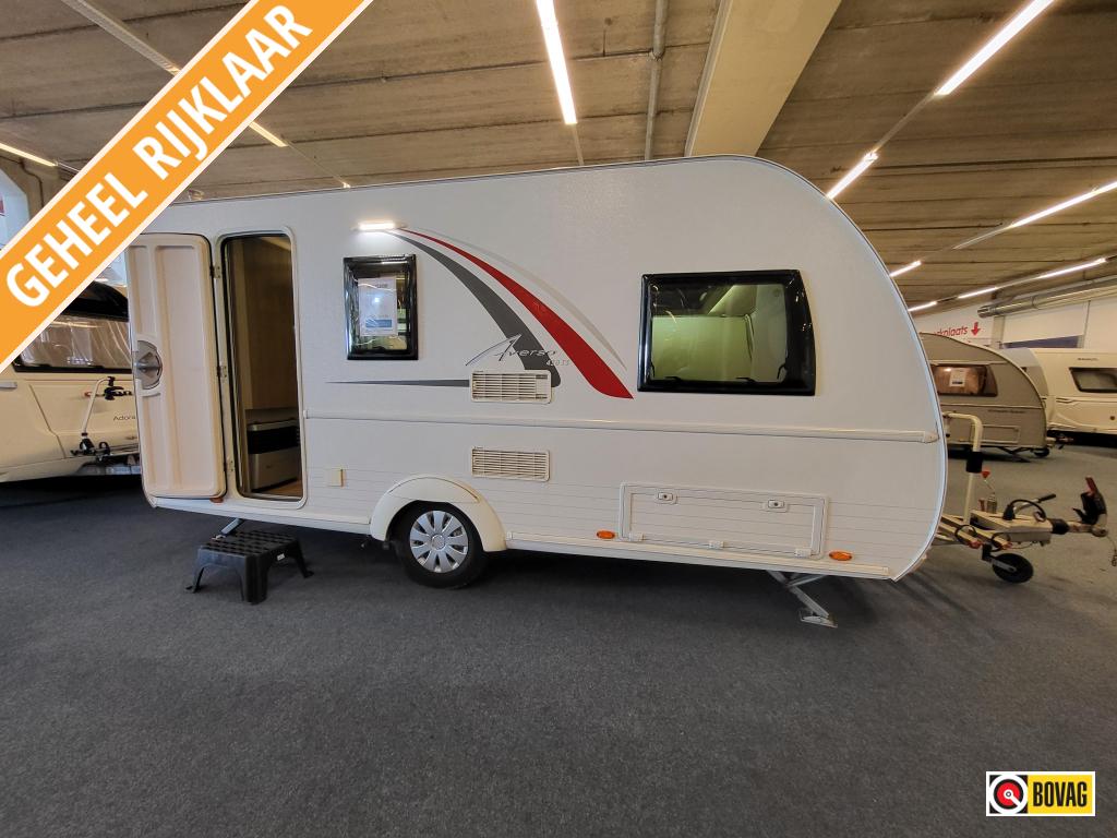 Bürstner Averso 430 TS; voortent, luifel, mover, fi, Caravans en Kamperen, Caravans, Standaardzit, Bedrijf, Bürstner, Schokbreker