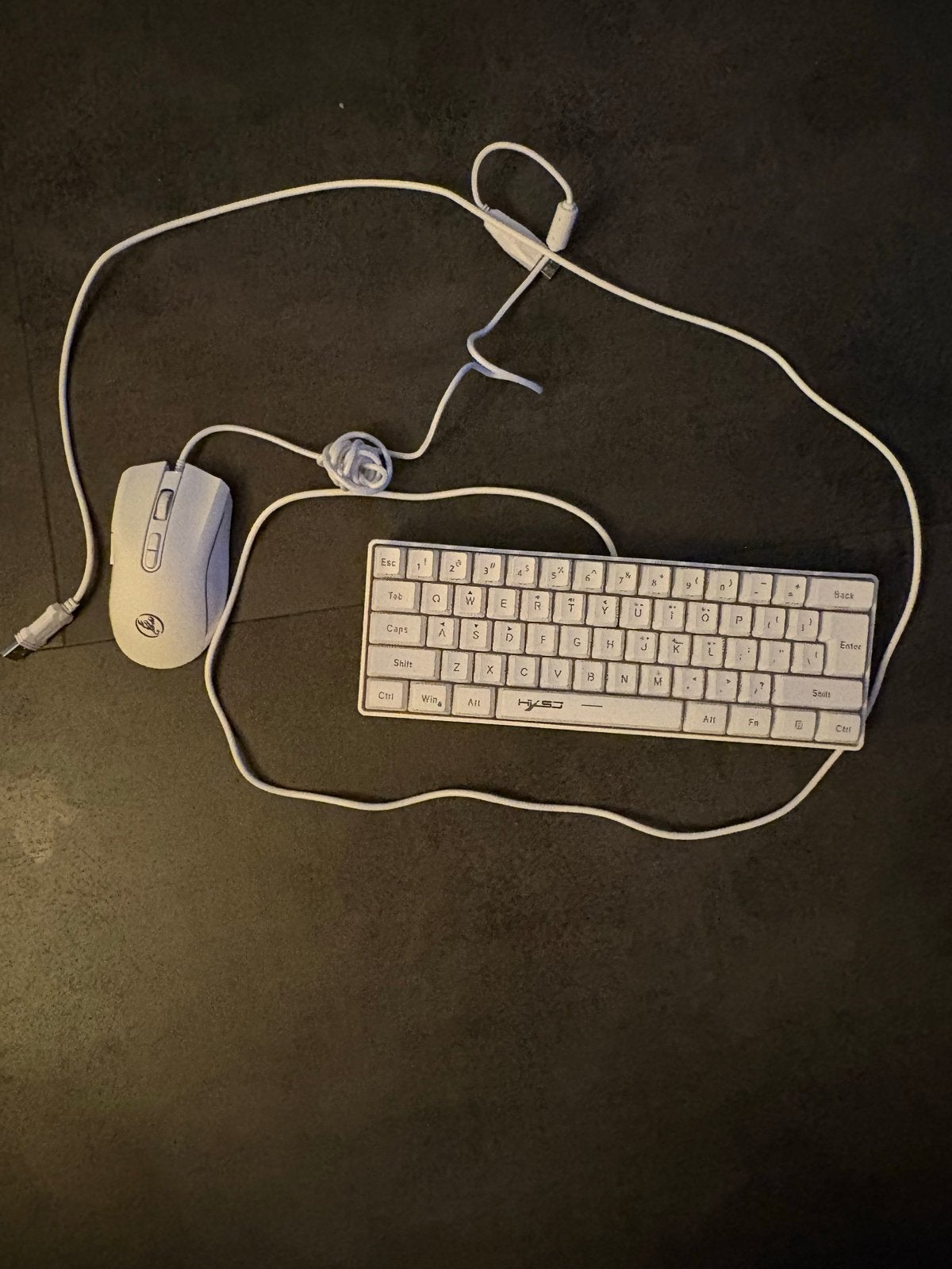 Gaming toetsenbord en muis set - HXSJ V700 & A869, Computers en Software, Toetsenborden, Gaming toetsenbord, Ophalen of Verzenden