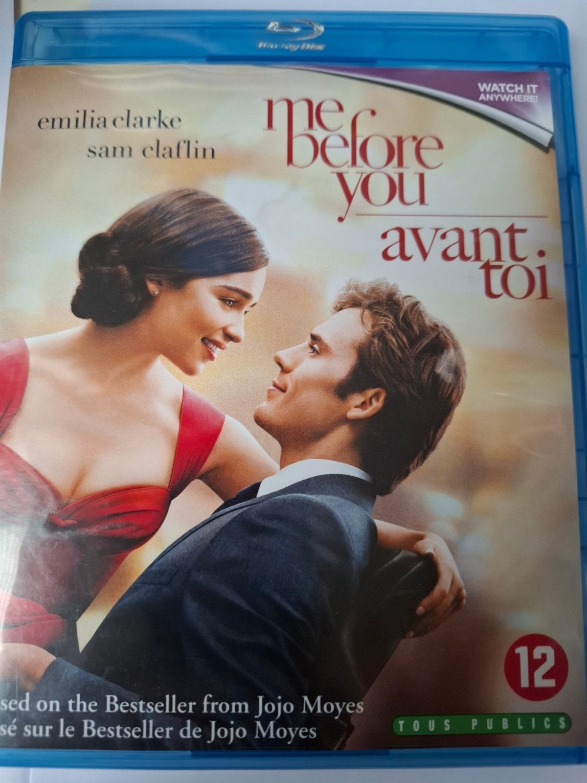 Me before you bluray, Cd's en Dvd's, Ophalen of Verzenden, Zo goed als nieuw