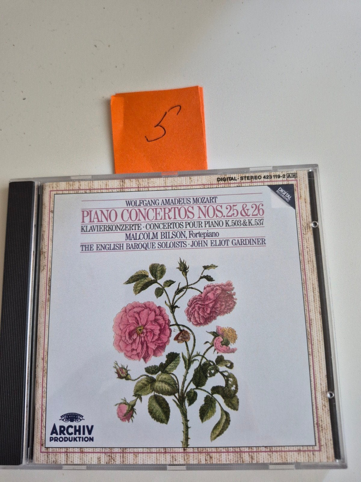 Mozart: Piano Concertos Nos. 25 & 26 - Gardiner, Gebruikt, Mozart, Soloconcert, Ophalen of Verzenden