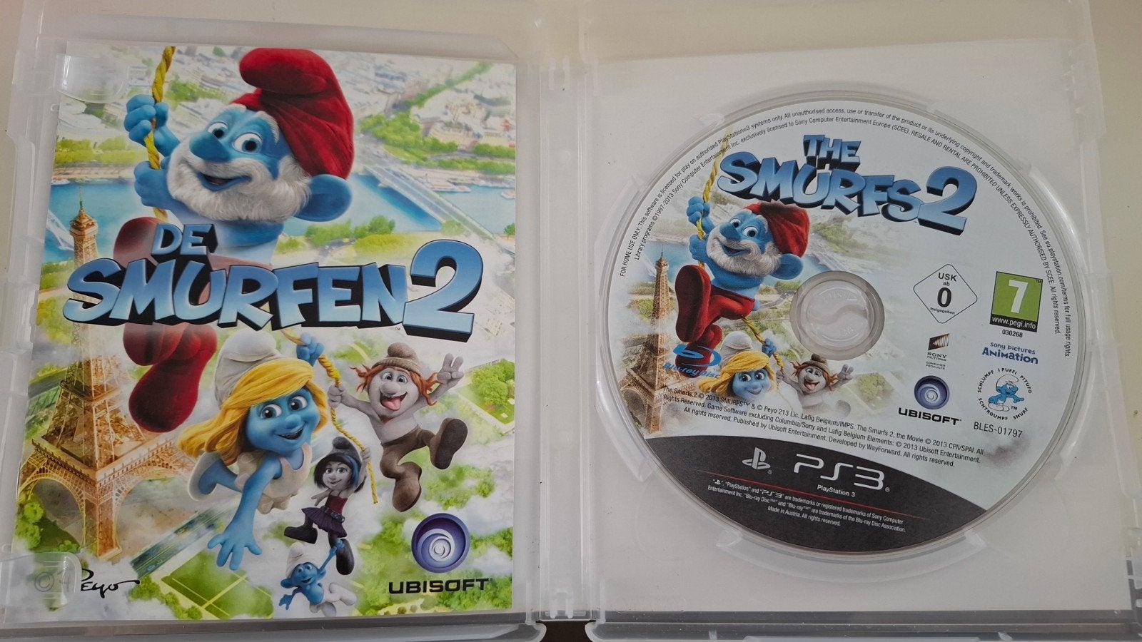 Ape Escape & De Smurfen 2 - PS3 Games, Zo goed als nieuw, Ophalen, Avontuur en Actie, 3 spelers of meer