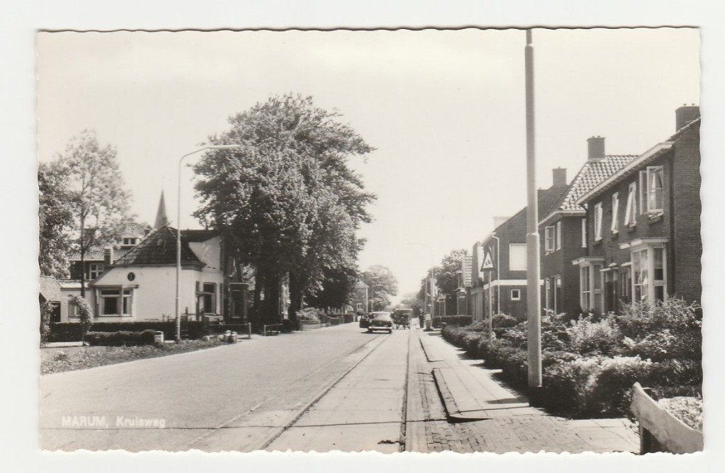 Marum - Kruisweg, Verzenden, 1960 tot 1980, Ongelopen, Groningen